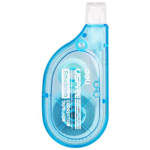 Deli Eh08-Bx Film/Bande Correcteur 6 M Bleu 12 Pièces