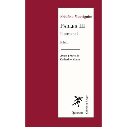 Parler Iii - L'effondré 2026