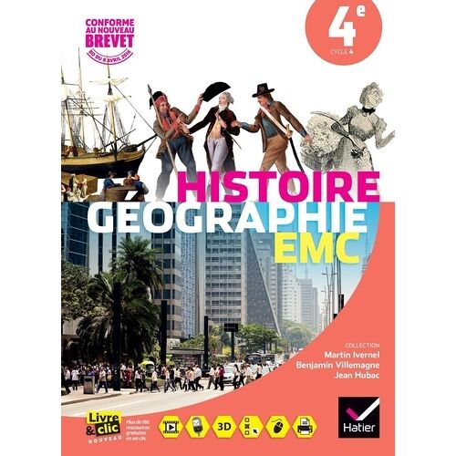 Histoire-Géographie-Enseignement Moral Et Civique 4e - Manuel De L'élève