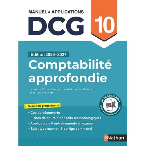 Comptabilité Approfondie Dcg 10 - Manuel Et Applications