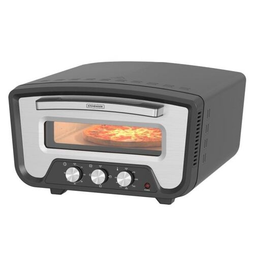 Kitchencook K_PIZZA_LITE Machine et four à pizzas 1 pizza(s) 2200 W Noir et Argent