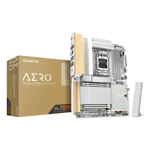 Carte mère ATX GIGABYTE X870E AERO X WOOD AM5, 4 DDR5, WiFi
