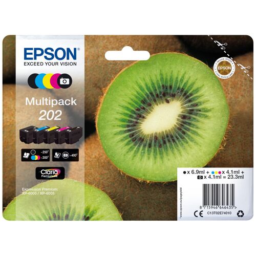 Epson Kiwi Multipack 5-colours 202 Claria Premium Ink