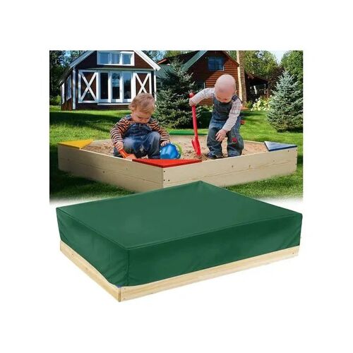 Housse De Protection Bac À Sable Wwleihuo Imperméable Oxford 210d 150x150x20 Cm Avec Cordelettes Anti-Pluie Anti-Poussière