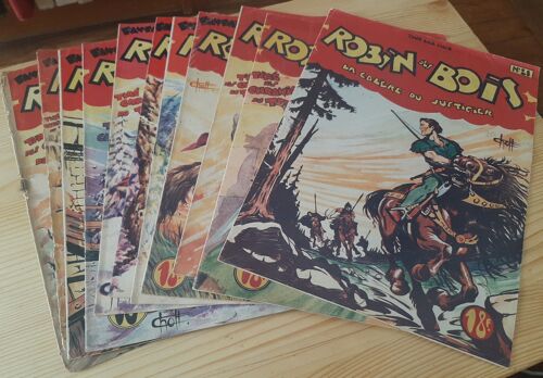 Robin Des Bois Chott N° 9, 10, 11, 12, 13, 14, 15, 16, 17, 20, 21