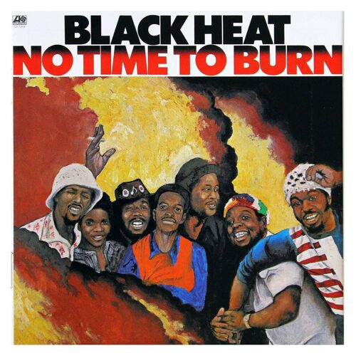 Cd Audio Black Heat No Time To Burn Import Japon