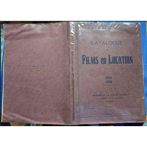 Catalogue Des Films En Location 1925 1926 Maison De La Bonne Presse