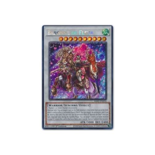 Yu Gi Oh Ra01 Fr034 Baronne De Fleur Platinum