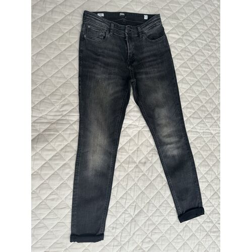 Jeans Skinny Noir Délavé Jack & Jones Taille 14 Ans