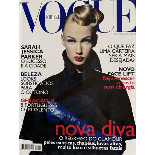 Revue : Vogue Portugal Mode Fashion - N°11 Septembre 2003 Et Son Supplément Mode Automne Hiver2003-2004_Gauthier Galliano Dolce Cabana Cuissardes De 116 Pages
