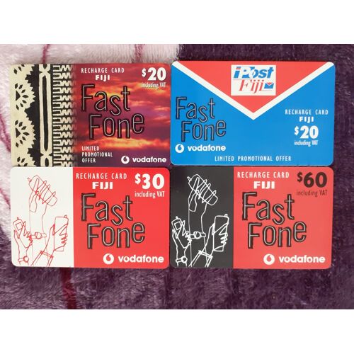 Télécartes Prépayées Fidji Fast One
