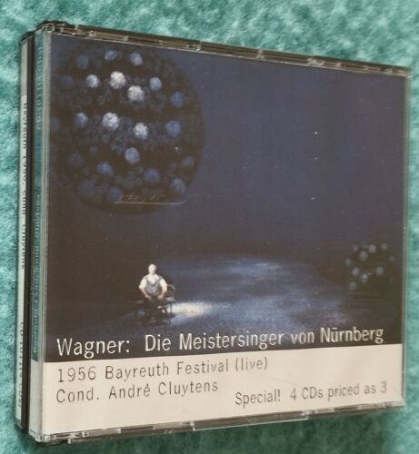 Wagner Coffret 4 Cd Opéra Die Meistersinger Von Nurnberg Le Maître Chanteur De Nuremberg 1956 Bayreuth Festival Direction André Cluytens