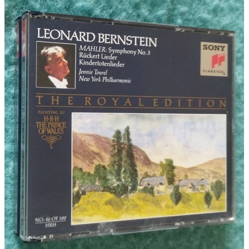 Mahler Symphonie N° 3 New York Philharmonic Léonard Bernstein Direction Double Cd The Royal Édition Sony