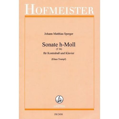 Sonate H-Moll (T36) / Recueil