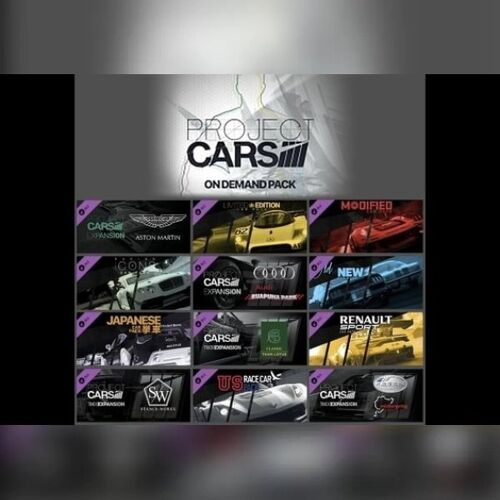 Project CARS - On-Demand Pack (DLC) (PC) Steam Key - GLOBAL