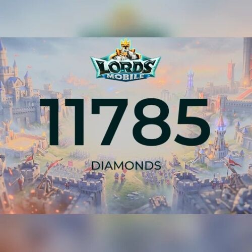 Lords Mobile - 11785 Diamonds Direct Top-Up - GLOBAL
