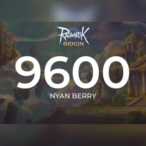 Ragnarok Origin - 9,600 Nyan Berry Direct Top-Up - GLOBAL