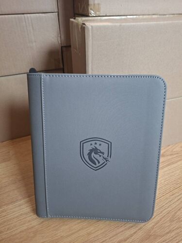 Classeur De Rangement 40 Cartes Jumbos Pokémon,  Comptabible Ancien Et Nouveau Modèle Coloris Gris