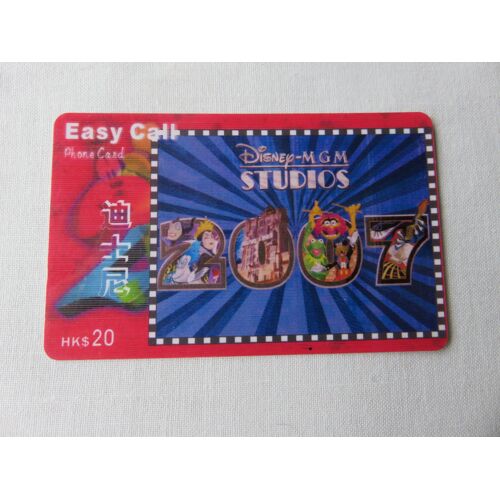 Télécarte Disney - Easy Call