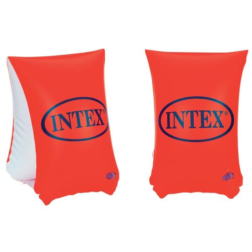 Intex 58641 flotteur de plage et de piscine Orange, Blanc Motif Brassards de nage