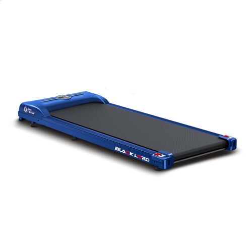 Black Lord Tapis De Course Sous Le Bureau, Tapis De Course Pliable Portable 2 En 1, Tapis De Course Électrique Motorisé 2,2 Cv, Bleu