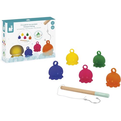 Jeu de pêche à la ligne Poulpes