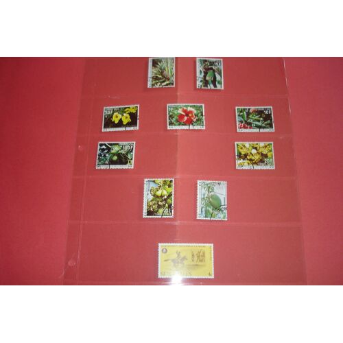 Lot De 10 Timbres Comores-Seychelles