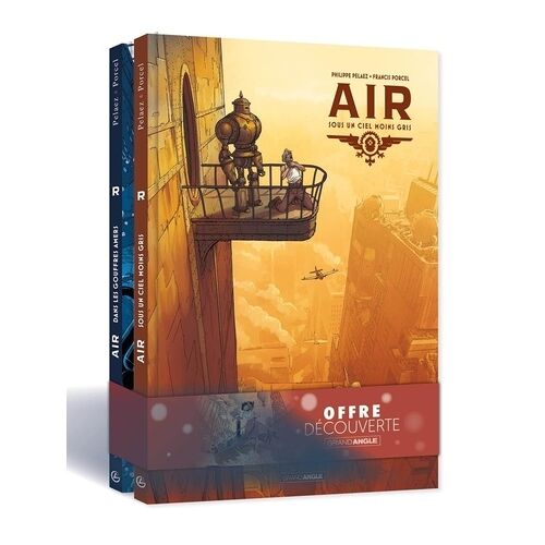 Aïr - 1 - Air - Pack Promo Vol - 01 + Vol - 02 - Sous Un Ciel Moins Gris