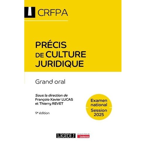 Précis De Culture Juridique