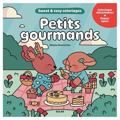Petits Gourmands - 45 Coloriages Détachables