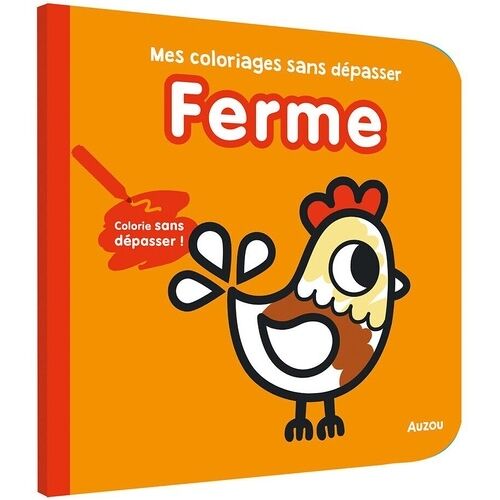 Ferme - Colorie Sans Dépasser !