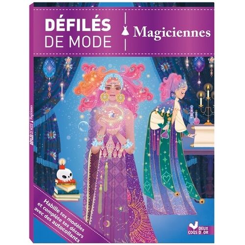 Magiciennes - Habille Tes Modèles Et Complète Tes Décors Avec Des Autocollants
