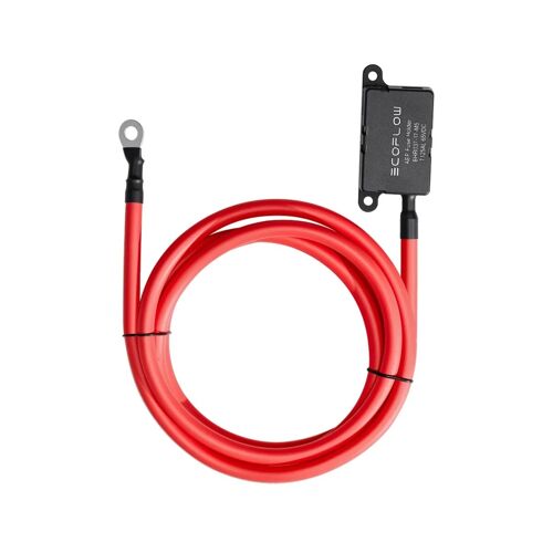 Câble D¿Extension De Fusible Pour Chargeur D¿Alternateur Ecoflow (2 M)