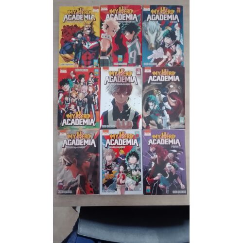 Lot Mangas My Hero Academia Tomes 1 À 9 - Édition Ki-Oon