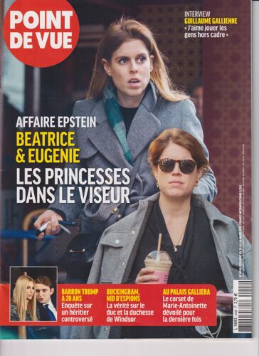 Point De Vue N°4048 Beatrice Et Eugénie