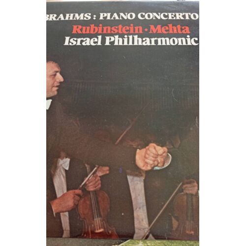 Brahms Piano Concerto No.1 Rubinstein Mehta Ou Israël Philarmonic Decca Sxl 6797