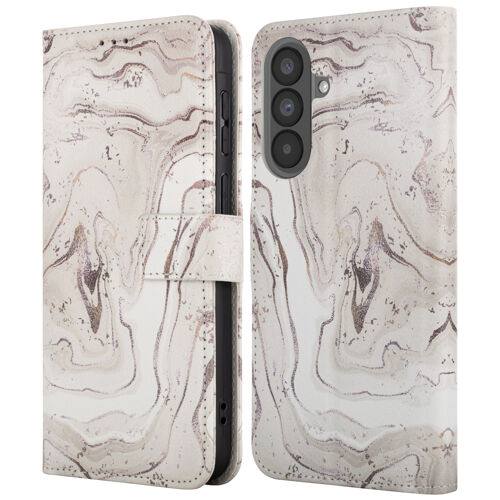imoshion Étui de télephone portefeuille Design Samsung Galaxy A37 (5G) Sandy Marble