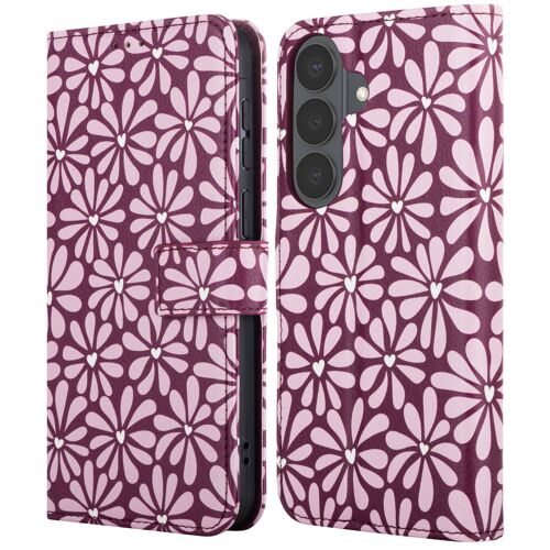 imoshion Étui de télephone portefeuille Design Samsung Galaxy S26 Bloom Love Blush