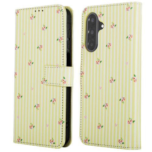 imoshion Étui de télephone portefeuille Design Samsung Galaxy A37 (5G) Garden Stripes