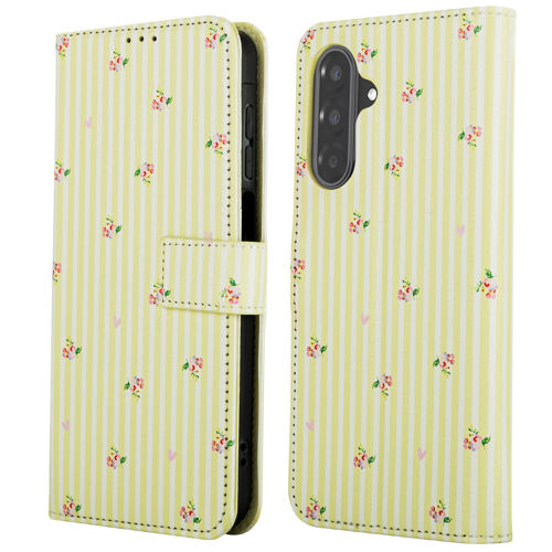 imoshion Étui de télephone portefeuille Design Samsung Galaxy A56 Garden Stripes