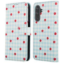 imoshion Étui de télephone portefeuille Design Samsung Galaxy A56 Cherry Check