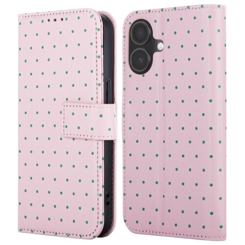 imoshion Étui de télephone portefeuille Design iPhone 17 Happy Dots