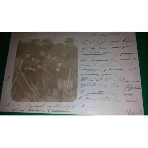 Ancienne Carte Postale: Soldats Belges Anvers 1912
