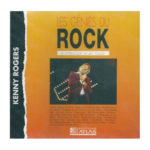 Album Cd : Kenny Rogers – A Stranger In My Place ( Les Génies Du Rock – 92 )