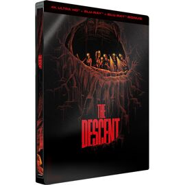 The Descent - 4k Ultra Hd + Blu-Ray + Blu-Ray Bonus + Affiche - Boîtier Steelbook® Limité