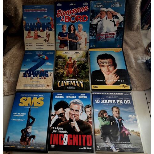 Franck Dubosc Pack 9 Dvd