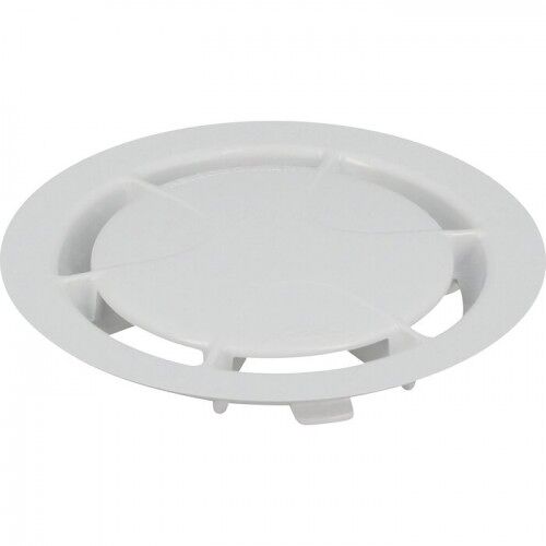 Grille et bride PVC antibactérien blanc Ø192 mm pour sols plastique NICOLL