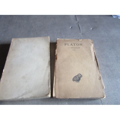 2 Vol Platon Oeuvres Completes Tome 6 Republique Livre 1 : 3 E Chambry 1932 : Platon Tome 13 3 Partie J Souilhe Dialogues Apocryphes Du Juste De La Vertu Demodocos Sisyphe Eryxias Axiochos 1930