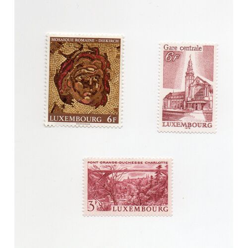 Luxembourg- Lot De 3 Timbres Neufs Divers