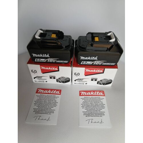 Deux batteries Makita neuves
